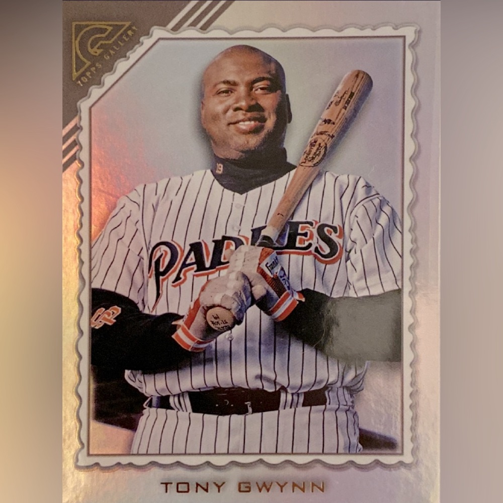 Tony Gwynn Topps Gallery rainbow foil